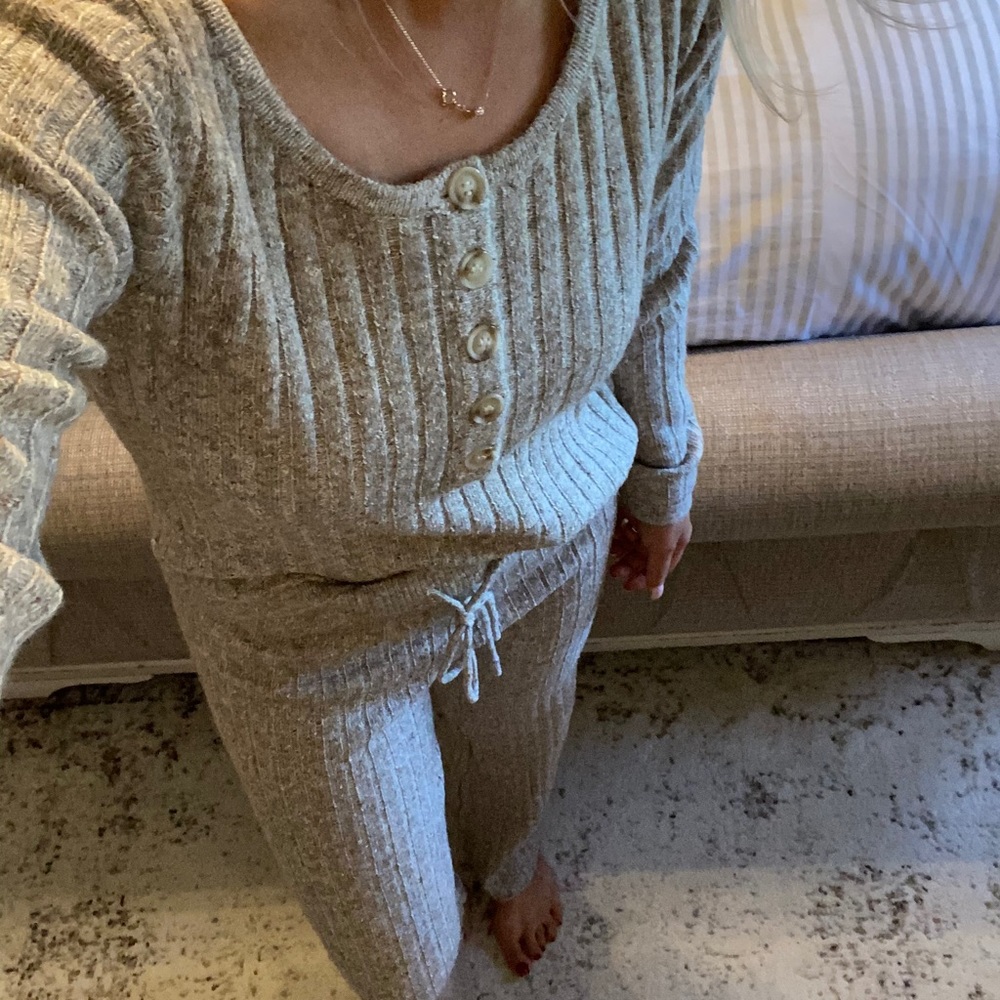 🔖Last🤍Cozy n caramel lounge bottoms - Picture 12 of 13